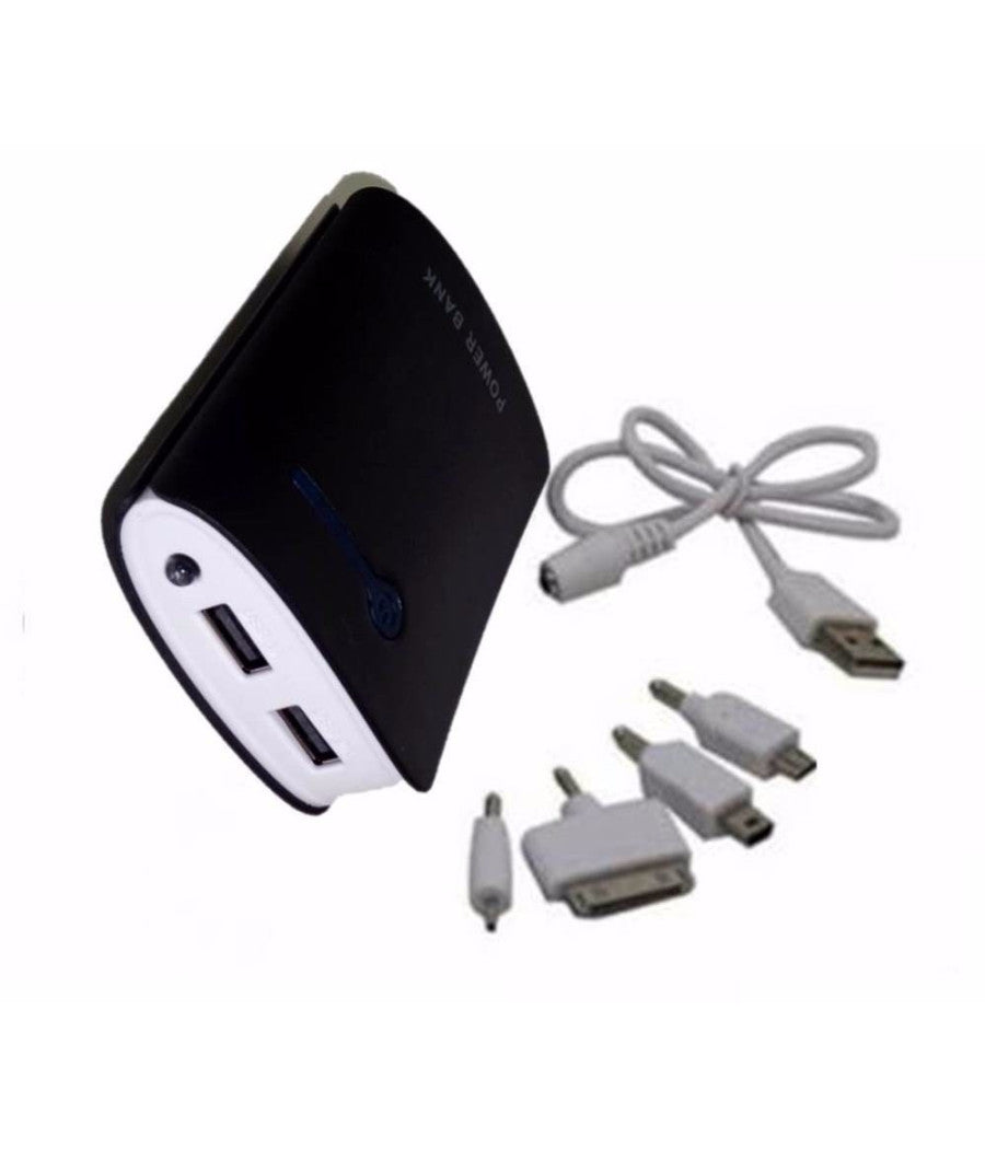 Power Bank Da 28000 Mah Con Led Per Cellulare Smartphone Mp3 Mp4 Con 3 Porte Usb         