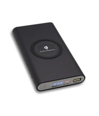 Power Bank Ricarica Wireless Filo 10000mah Batteria Esterna Smartphone Tablet Ip         