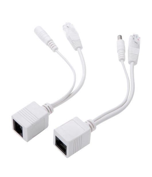 Power Over Ethernet Adattatore Iniettore Estrattore Passivo Poe Kit Cavo Cat5         