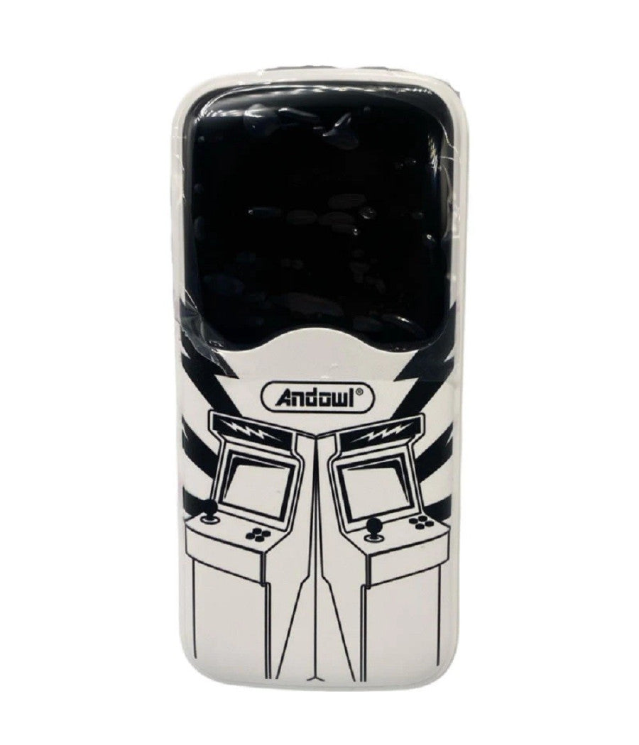 Powerbank 15000mah Q-cd888 Portatile Torcia Luce Led Carica Fino A 5 Dispositivi         