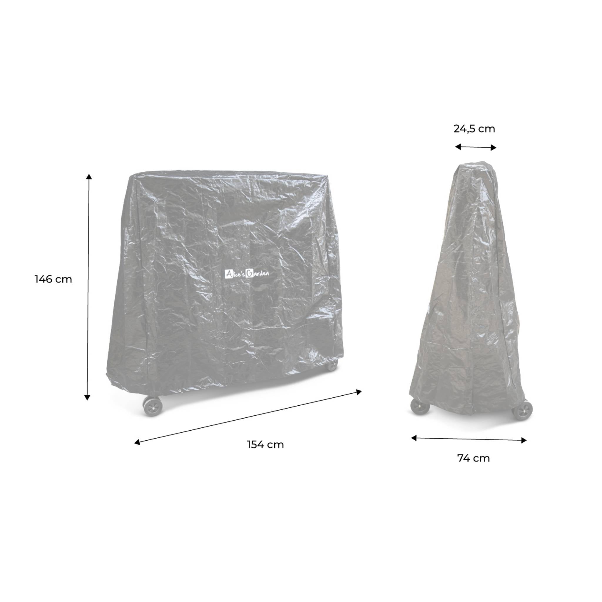 Tavolo da ping pong per interni 274cm con 2 racchette e 3 palline +