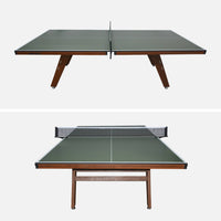 Tavolo da ping pong per interni deluxe con 2 racchette e 3 palline,