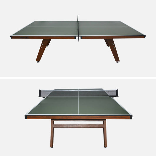 Tavolo da ping pong per interni deluxe con 2 racchette e 3 palline,