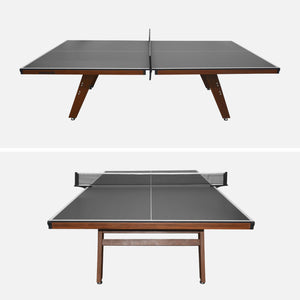 Tavolo da ping pong per interni deluxe con 2 racchette e 3 palline,