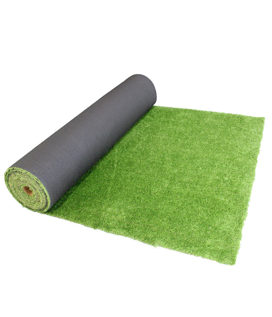 Prato Sintetico 10mm Finta Erba Tappeto Manto Giardino 4 Sfumature Colore 1x25mt         