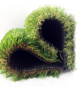 Prato Sintetico 30mm Finta Erba Tappeto Manto Giardino 4 Sfumature Colore 1x20mt         