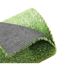 Prato Sintetico Artificiale 25x2m Erba Finta Calpestabile Tappeto Verde Moquette         