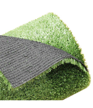 Prato Sintetico Artificiale 25x2m Erba Finta Calpestabile Tappeto Verde Moquette         