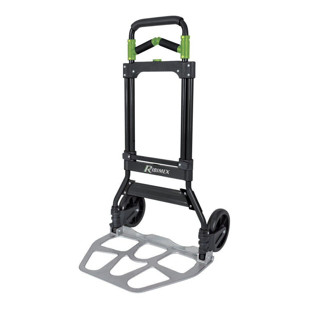 CARRELLO PORTAPACCHI SACCHI PALA PIEGHEVOLE MANICI ROTANTI PORTATA 150Kg RIBIMEX