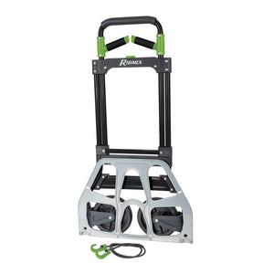 CARRELLO PORTAPACCHI SACCHI PALA PIEGHEVOLE MANICI ROTANTI PORTATA 150Kg RIBIMEX