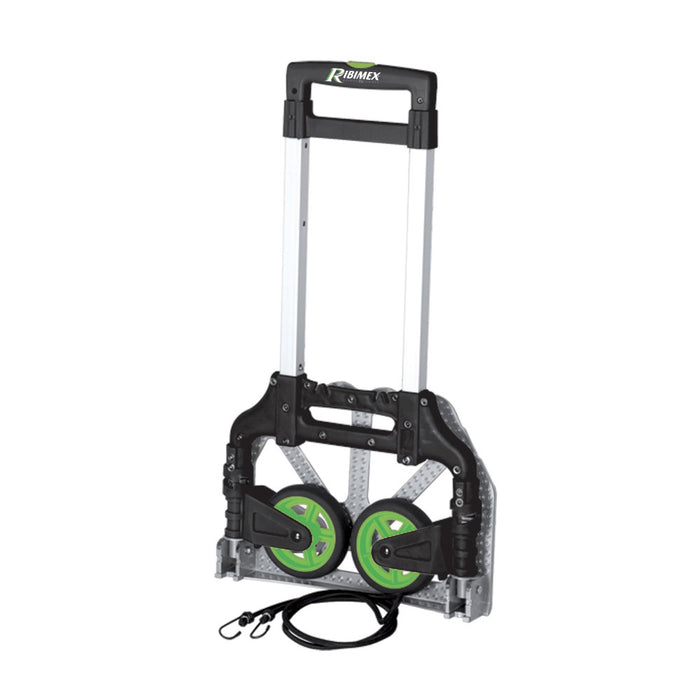 CARRELLO PORTAPACCHI SACCHI PALA PIEGHEVOLE PORTATA MAX 80Kg ALLUMINIO RIBIMEX