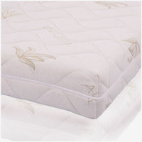 Materasso Matrimoniale 165x190, Alto 25 cm - Memory, Sfoderabile, Rivestimento Aloe Vera, | Premium
