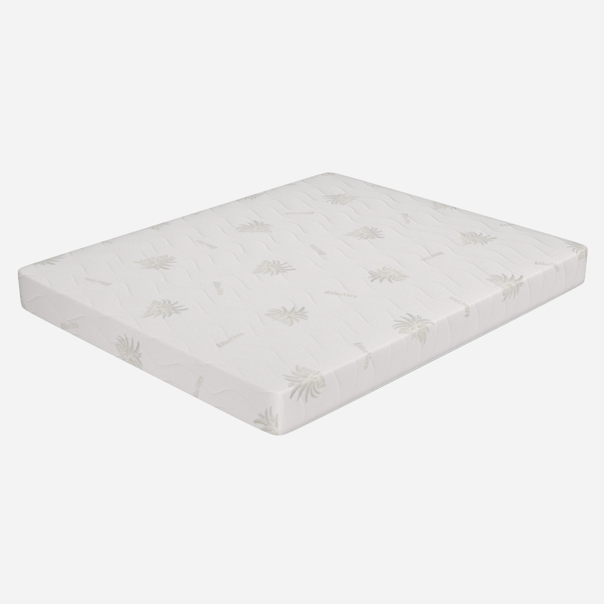 Materasso 165x190, alto 17 cm - Matrimoniale, Memory, Sfoderabile, in Aloe Vera | Baldo