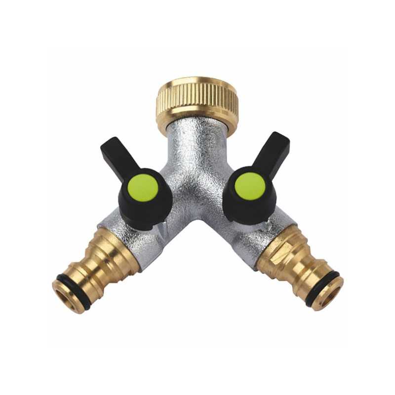 Presa 2 Rubinetti 3/4F + Innesti Ott 465B Aquatech