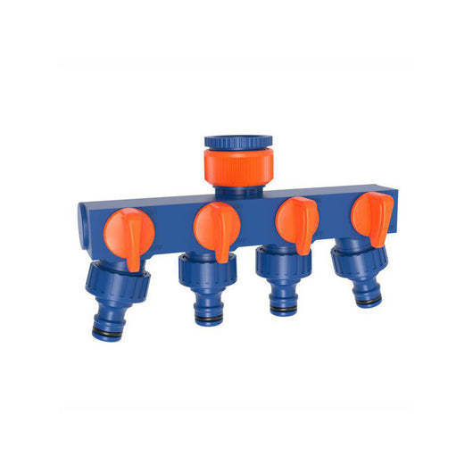 Presa 4 Rubinetti 3/4F+Filetti 3/4M Ilcampo 10889