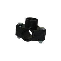 Presa a staffa 25 mm x 3/4" filettatura femmina – 10 bar 2 bulloni – G.F.