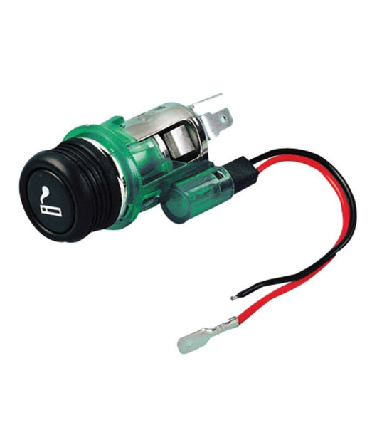 Presa Accendisigari Accendino Sigarette Per Auto Camper 12volt Luce Illumina         