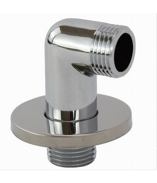 Presa Acqua Curva In Ottone Cromato Per Saliscendi Supporto Per Doccia 59511         