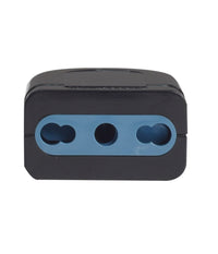 Presa Bivalente P17/11 Elettrica Bipasso 2p+t 10a/16a 250v Max 1500 W Nera 83014         