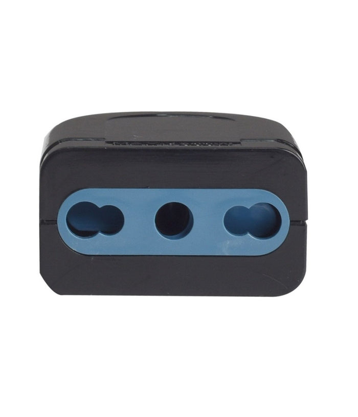 Presa Bivalente P17/11 Elettrica Bipasso 2p+t 10a/16a 250v Max 1500 W Nera 83014         