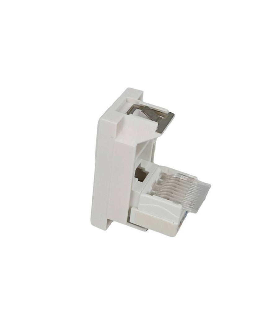 Presa Dati Connettore Rj45 Cat5e Bianco Coperchio Compatibile Bticino Axolute         