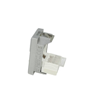 Presa Dati Connettore Rj45 Cat5e Silver Coperchio Compatibile Bticino Axolute         