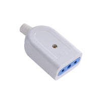 Presa Diritta 10A+T Bianca Syntesy 00346