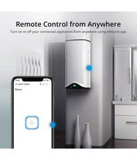 Presa Elettrica Intelligente Smart Wireless Interruttore Alexa Sonoff S26r2tpl         