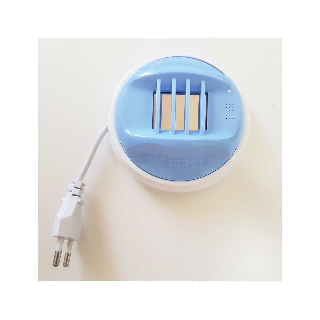 Trade Shop - Presa Fornello Elettrico Con Cavo Antizanzare Piastrina Elimina Mosche Mosquito -