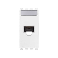 Presa Rj45 Netsafe Cat5E Utp Bianco Arkè