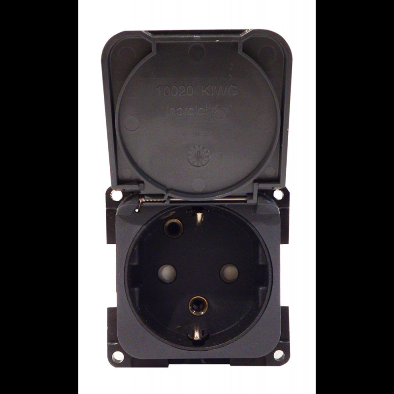 PRESA 230 V. SCHUKO C/COPERCHIO