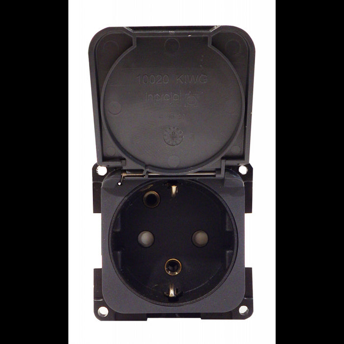 PRESA 230 V. SCHUKO C/COPERCHIO