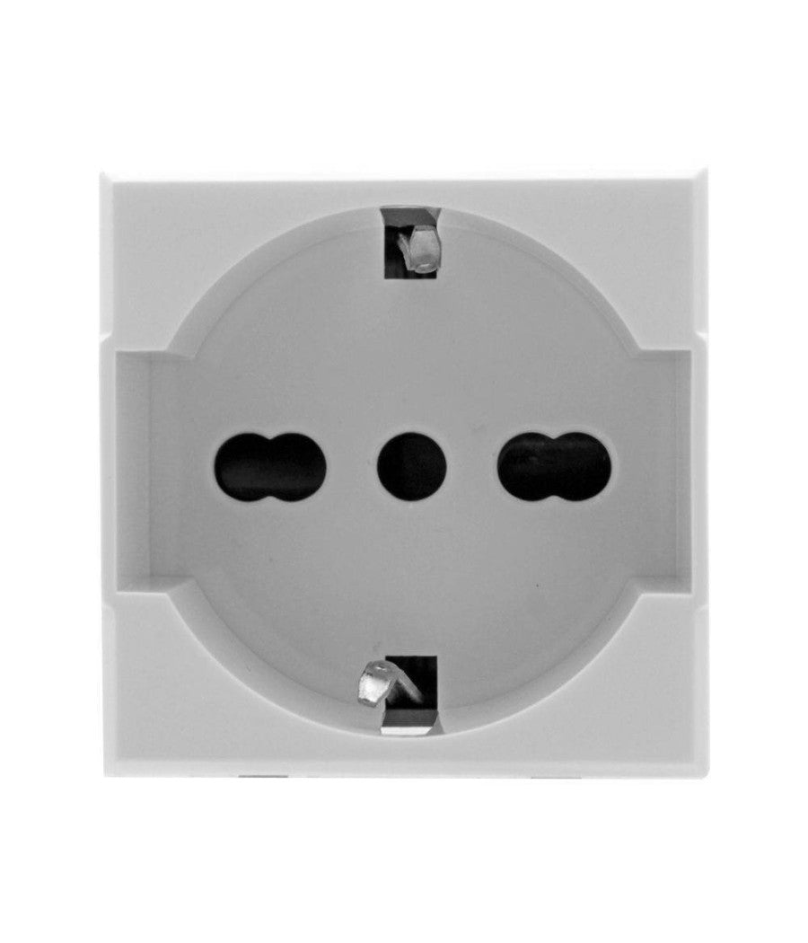 Presa Schuko 2p+t 16a Bianco Compatibile Bticino Axolute Sd21400b         