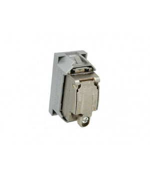 Presa Tv Connettore Passante Maschio Silver Compatibile Bticino Axolute         