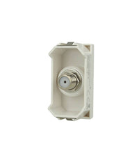 Presa Tv Sat Satellitare A Vite Bianco Compatibile Bticino Axolute         