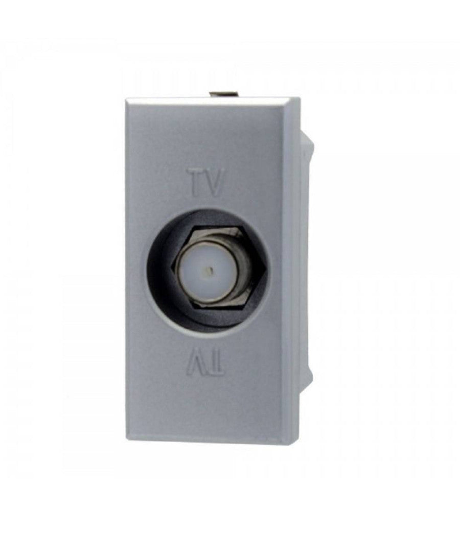 Presa Tv Sat Satellitare A Vite Silver Compatibile Bticino Axolute         
