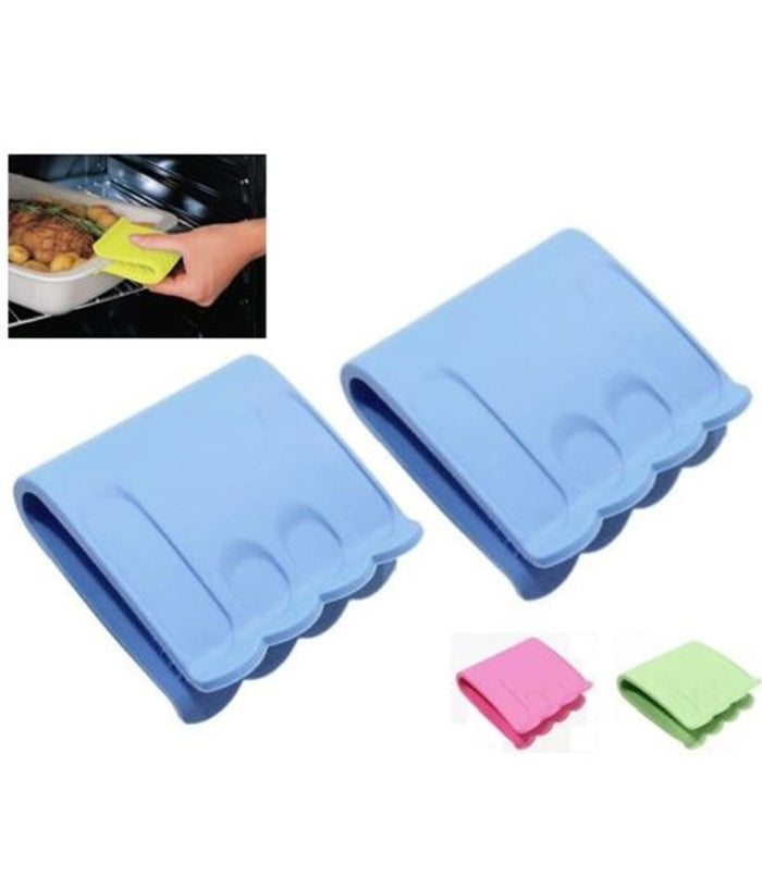Trade Shop - Presina In Silicone Colorata Presa Guanto Forno Cucina Cottura Anti Scottatura -