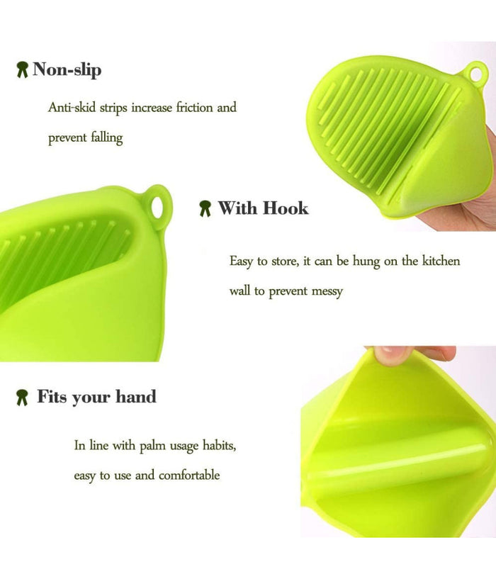 Presina Presine Mini Guanto Forno Silicone Antiscivolo Antiscottatura Resistenti         