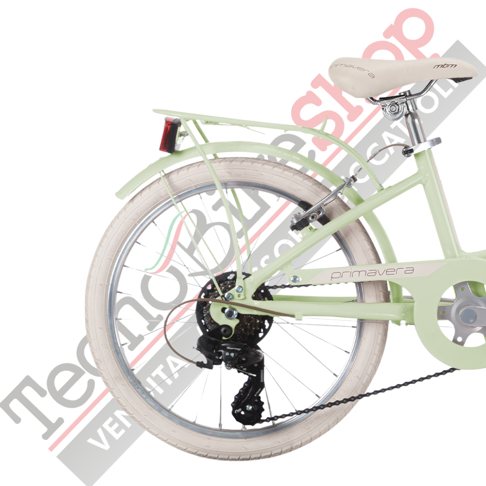 Bicicletta MBM UNISEX Primavera 20'' 6v-Verde Menta