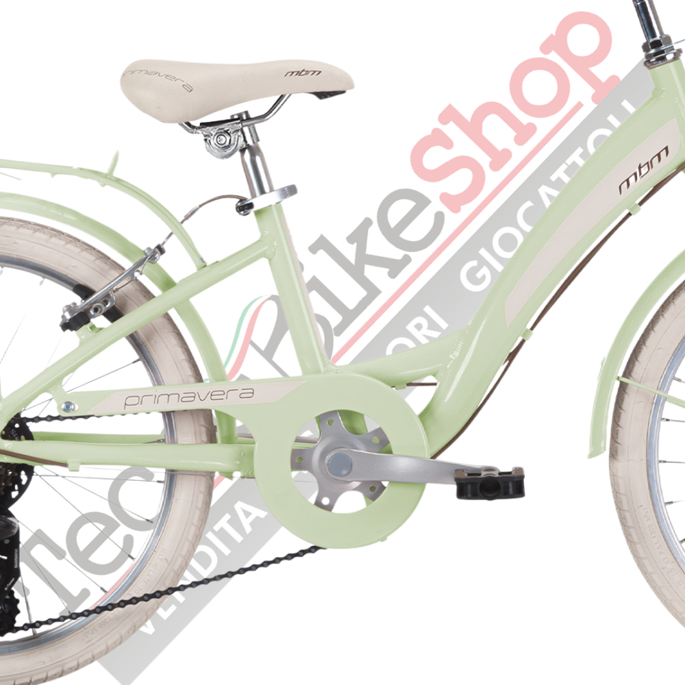 Bicicletta MBM UNISEX Primavera 20'' 6v-Verde Menta
