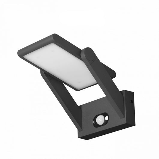 PROA - Faretto a energia solare nero 4000K Luce da esterno Beneito Faure