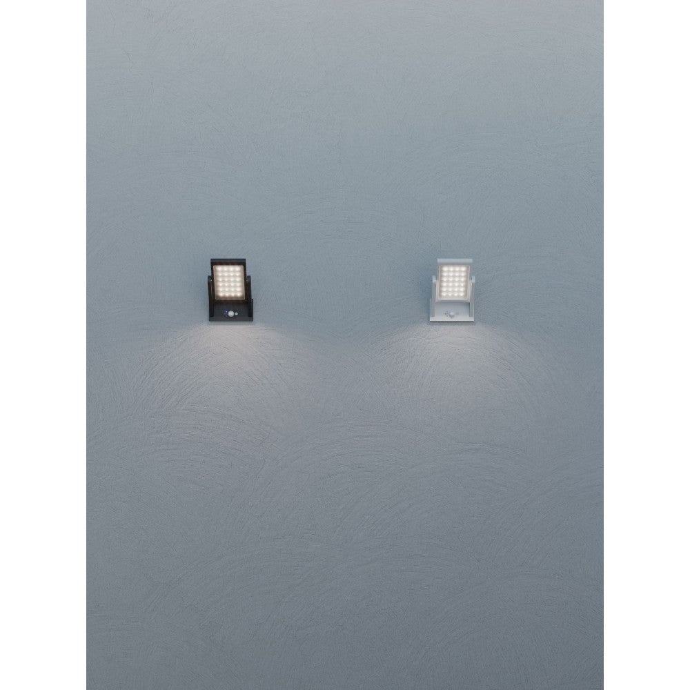 PROA - Faretto a energia solare nero 4000K Luce da esterno Beneito Faure