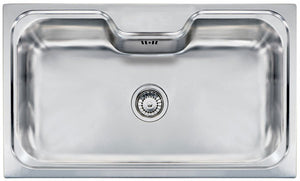 Lavello EUREKA UNICO 86x51 1 vasca ACCIAIO INOX 011743.X1.01.2018