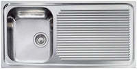 Lavello AURORA 101X50 1 vasca sinistra+ gocciolatoio ACCIAIO INOX 011045.S1.01.2016