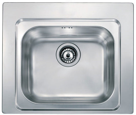 Lavello CINZIA 58x50 1 vasca ACCIAIO INOX 011945.X1.01.2016