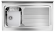 Lavello ROSSANA appoggio 105X60 1 vasca sinistra+ gocciolatoio ACCIAIO INOX 031135.S1.01.2009