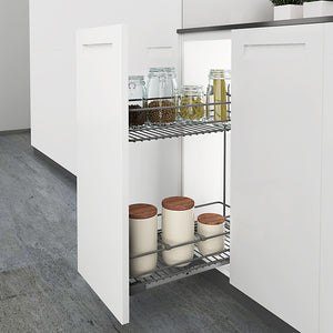 Estraibile Portabottiglie Per Mobile Base Da 300 Mm