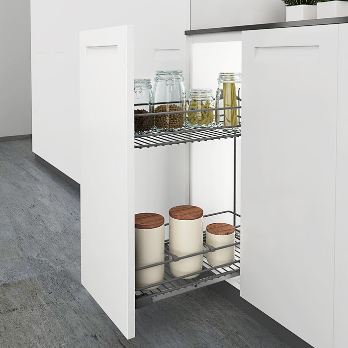 Estraibile Portabottiglie Per Mobile Base Da 300 Mm