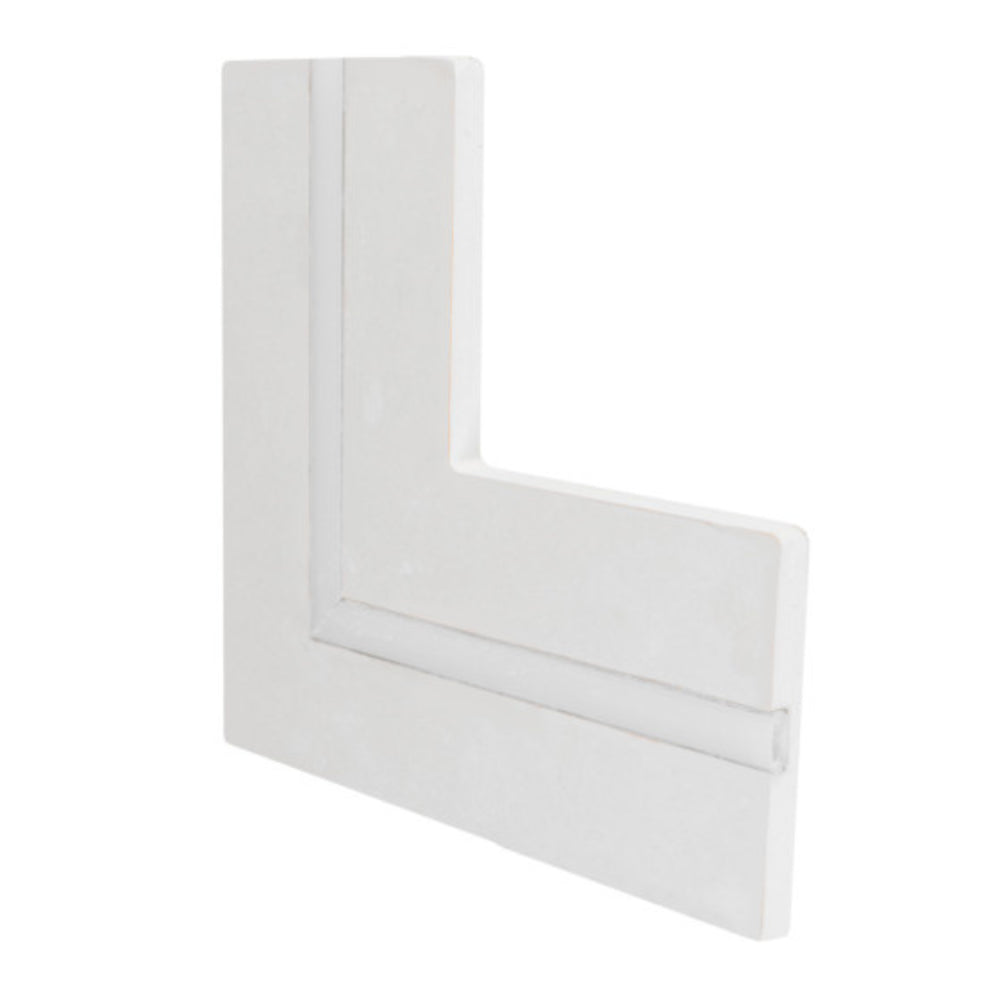 Profilo a L in alluminio integrato per strisce LED nel cartongesso a scomparsa