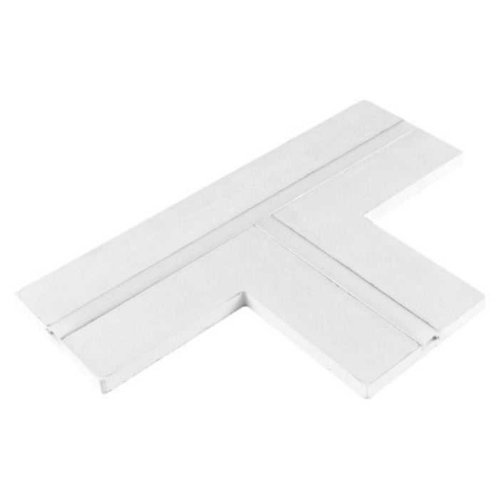 Profilo a T in alluminio integrato per strisce LED nel cartongesso a scomparsa